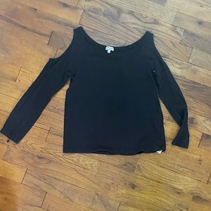 Shoulderless longsleeve- kids
